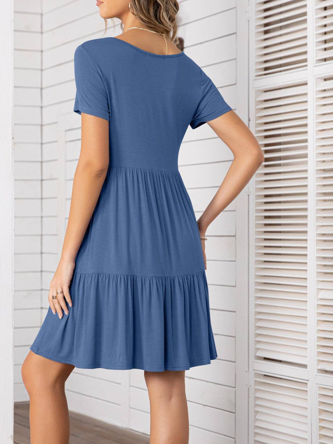 Classic Tee Mini Dress – Essential Summer Style - FoxesFashion