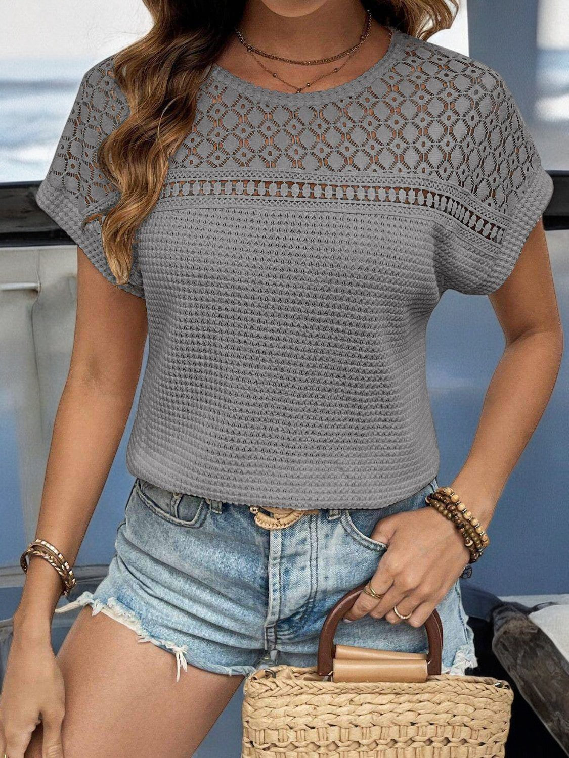 Lightweight Summer Knit Top